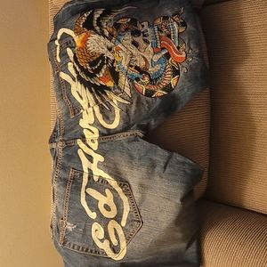 Ed Hardy Jean's size 42